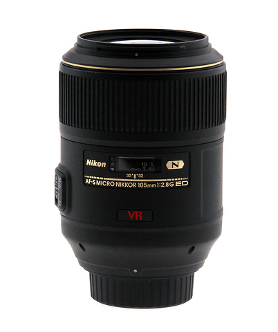 AF-S 105mm f/2.8G ED-IF VR Macro Lens - Open Box Image 0