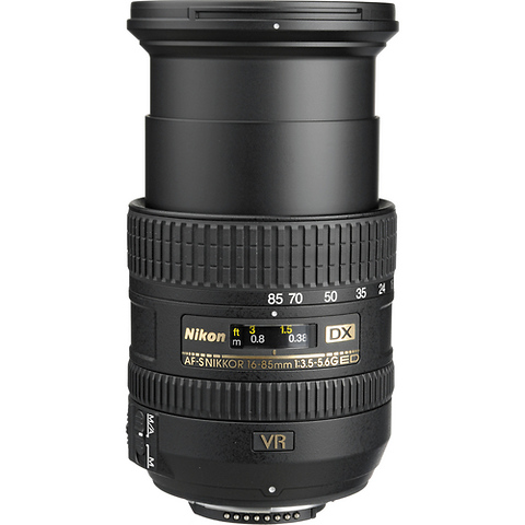 AF-S Nikkor 16-85mm f/3.5-5.6G ED VR DX Lens Image 1