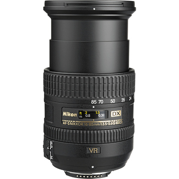 AF-S Nikkor 16-85mm f/3.5-5.6G ED VR DX Lens