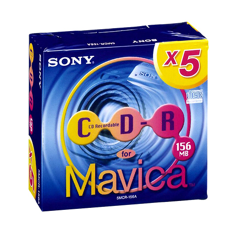 5MCR-156A 3in. CD-R (5 Discs) Image 0