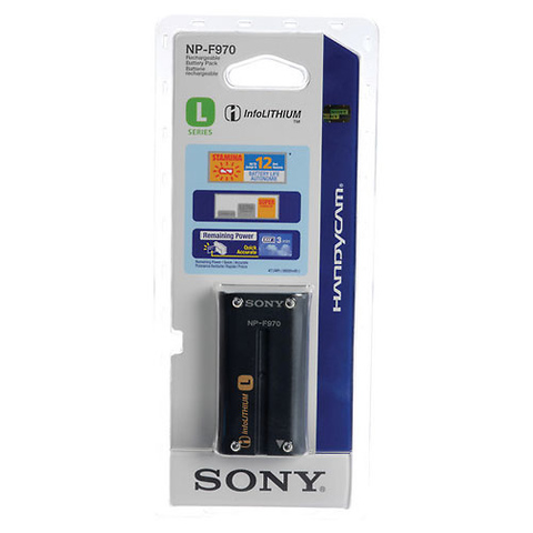 NP-F970 Rechargeable L Series Info-Lithium Battery for Select Sony Cameras Image 1