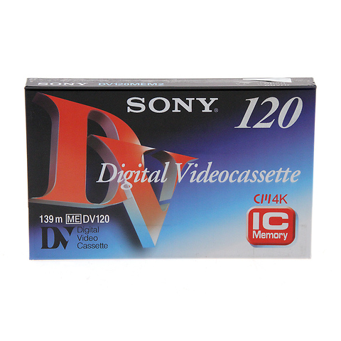 DV120 Digital Videocassette - 120min Image 0