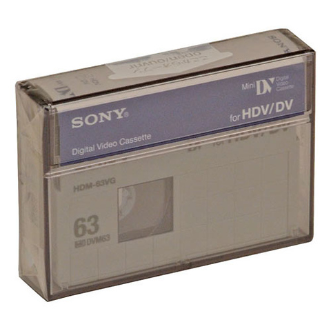 HDM63VG VG HDV Tape Image 0