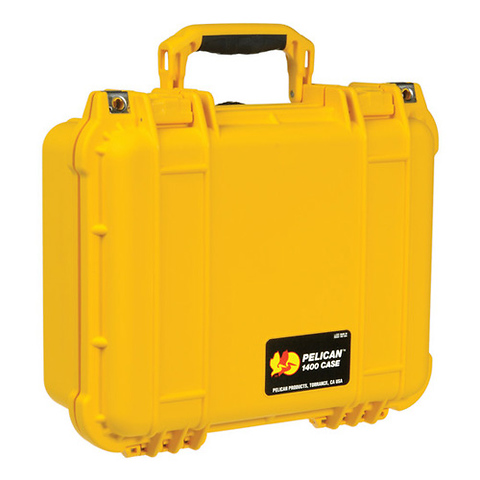 1400 Medium Watertight Hard Case - Yellow Image 1