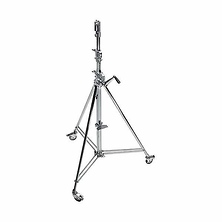 12.8 ft. B200 Wind-Up 39 Stand with Braked Wheels (Chrome-plated) Image 0