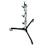 Roller Stand 12 with Folding Base (Chrome-plated/Black, 3.9 ft.)