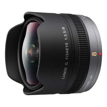 8mm f/3.5 Lumix G Fisheye Lens