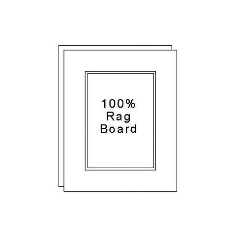 11x14/8.5x11 RAG Single Matboard Image 0