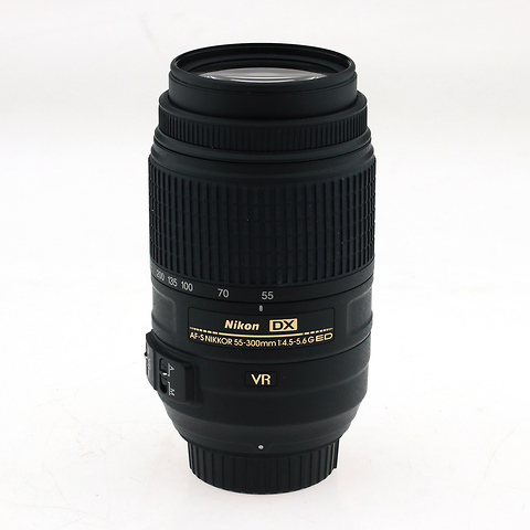 AF-S NIKKOR 55-300mm f/4.5-5.6G ED VR Zoom Lens - Pre-Owned Image 0