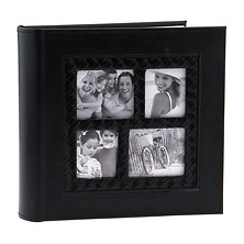 4x6 inch Multi Frame Photo Album (Black) Image 0