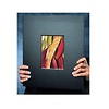 Max Seamless 11x14 Wood Board Frame - 4 x 6 Photo - Black Thumbnail 4