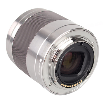 50mm f/1.8 AF E-Mount Lens (Silver) - Open Box