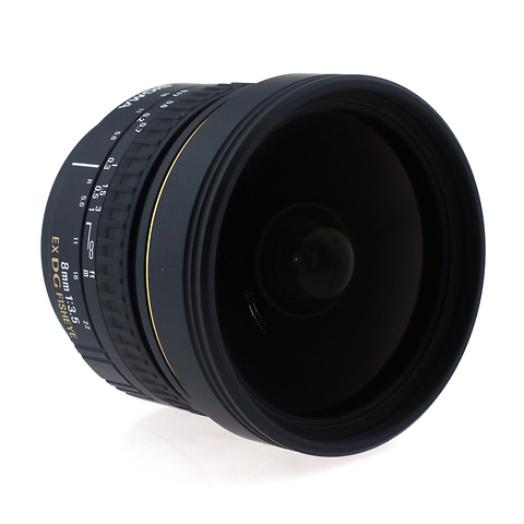 8mm f/3.5 EX DG Circular Fisheye AF Lens - Nikon - Open Box Image 2