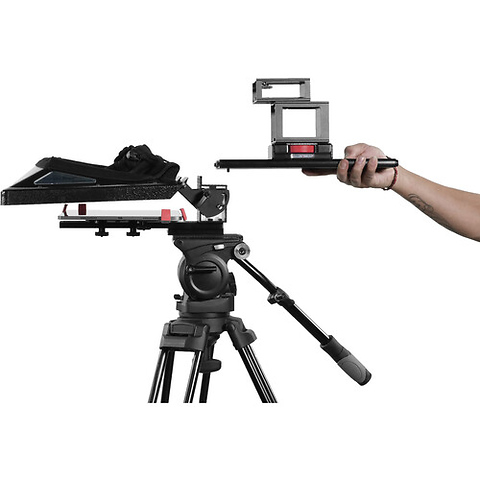 Flex Plus 12 in. iPad/Tablet Teleprompter with Tab Grabber Pro (Sled Model) Image 5