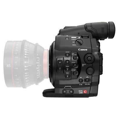 EOS C300 Cinema Camcorder Body - PL Lens Mount Image 3