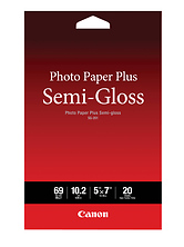 Photo Paper Plus Semi-Gloss Inkjet Paper 5 x 7in (20 Sheets) Image 0