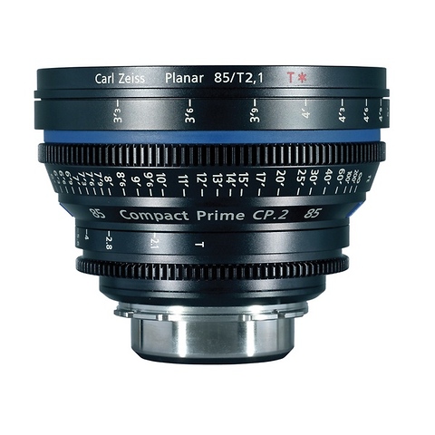 Compact Prime CP.2 85mm/T1.5 Super Speed PL Mount with Imperial Markings Image 0