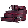 Nappa Leather Traditional Carrying Strap (Bordeaux Red)