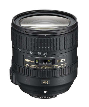 AF-S 24-85mm f/3.5-4.5G ED VR Nikkor Lens