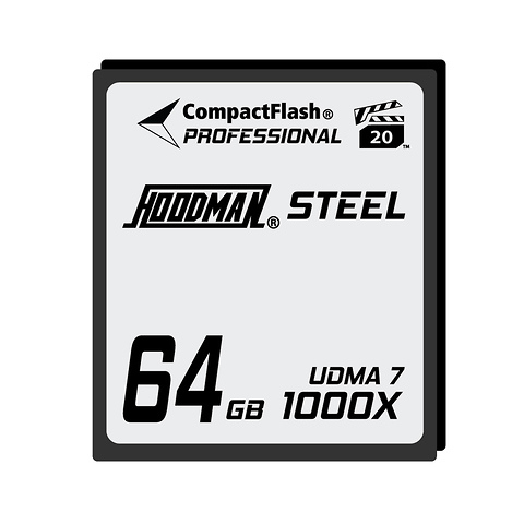 Steel 64GB CompactFlash Card 1000X Image 0