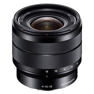 10-18mm f/4 Wide-Angle Zoom Lens for Sony E Mount Cameras