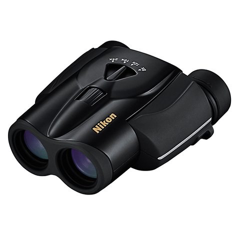 8-24X25 Aculon Zoom Binocular - Black Image 0