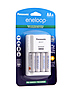 Eneloop AA NiMH 4-Pack with AC Charger (2000 mAh, 100-240V)