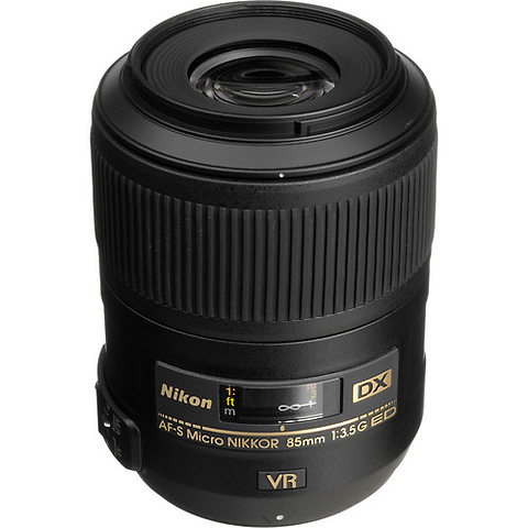AF-S DX Micro NIKKOR 85mm f/3.5G ED VR Lens - Pre-Owned Image 0