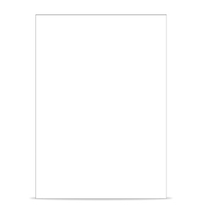 5 x 7 ft. White X-Drop Backdrop