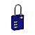 3 Dial Combination TSA Lock (Navy Blue)
