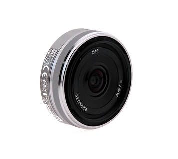 E-Mount SEL16F28 16mm f2.8 E-Mount Lens - Silver - Open Box