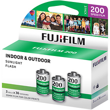 Fujicolor 200 Color Negative Film (35mm Roll Film, 36 Exposures, 3 Pack) Image 0