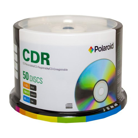 CD-R 700MB/80-Minute 52x Recordable Media Disc (50-Pack Spindle) Image 0