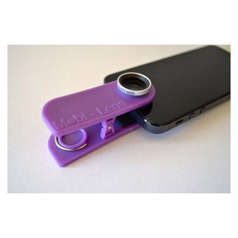 Wide & Macro Lens (2 in 1) Purple Image 1