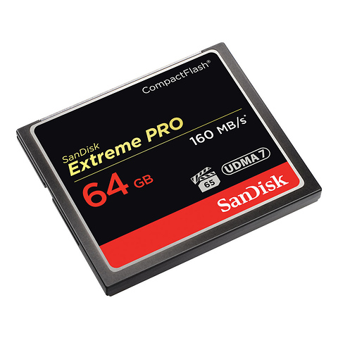 64GB Extreme Pro CompactFlash Memory Card (160MB/s) Image 2