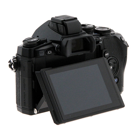OM-D E-M1 Micro Four Thirds Digital Camera Body - Black (Open Box) Image 2
