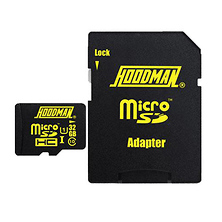 32GB Micro SDHC Memory Card with Adapter Image 0