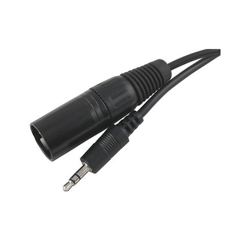 Male XLR to 3.5mm Stereo Plug (1 ft. Long) Image 0