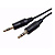Stereo Mini Cable With 3.5mm Plugs Each End 2 ft. Long
