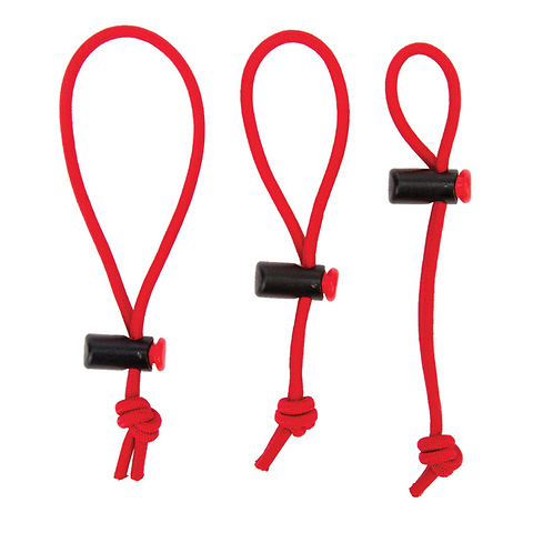 Red Whips Adjustable Cable Ties (10 Pack) Image 1