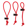 Red Whips Adjustable Cable Ties (10 Pack) Thumbnail 1