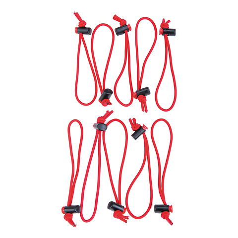 Red Whips Adjustable Cable Ties (10 Pack) Image 2