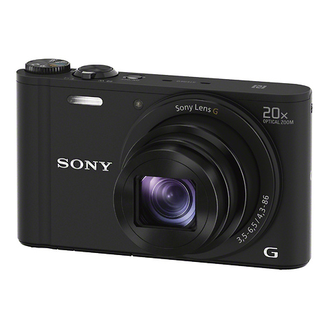 Cyber-shot DSC-WX350 Digital Camera (Black) Image 3