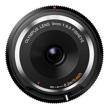 BCL-0980 9mm f/8.0 Fisheye Body Cap Lens (Black)