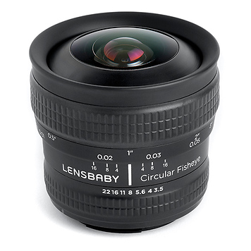 5.8mm f/3.5 Circular Fisheye Lens for Nikon DSLR
