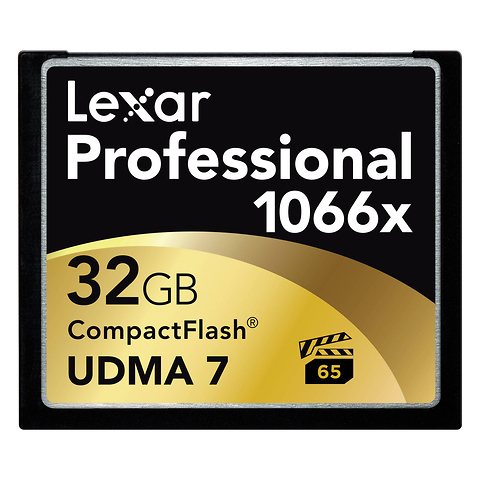 32GB Professional 1066x Compact Flash Memory Card (UDMA 7) Image 0