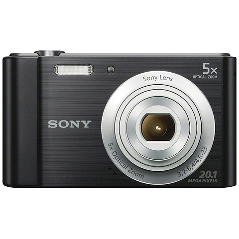 Cyber-shot DSC-W800 Digital Camera (Black) Image 1