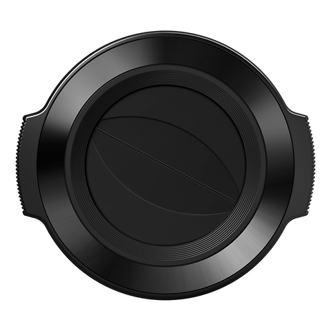 LC-37C Auto Open Lens Cap for M.ZUIKO DIGITAL ED 14-42mm f/3.5-5.6 EZ Lens (Black) Image 1
