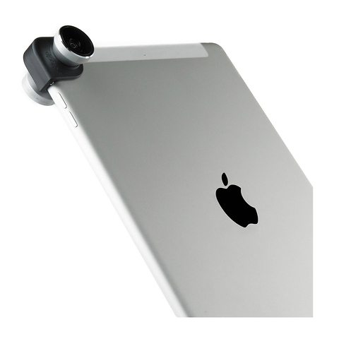 4-in-1 Photo Lens for iPad Air, iPad mini (Silver Lens / Black Clip) Image 3