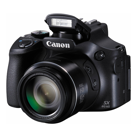 PowerShot SX60 HS Digital Camera (Black) Image 0